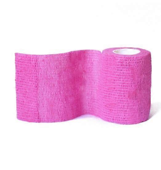 (pink 10CM)Elastic tape non-woven fabric