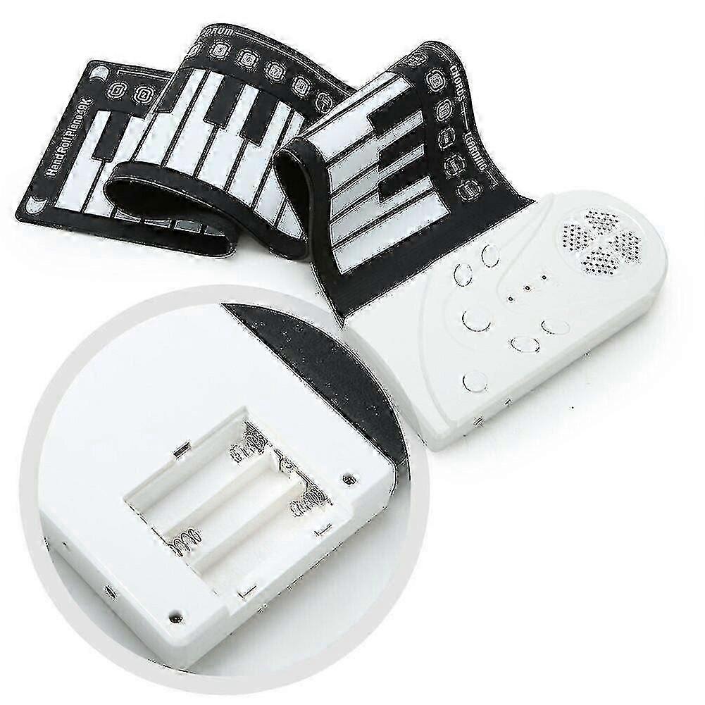 Usb 49 Keys Hand Roll Up Piano Portable Electronic Keyboard Instruments