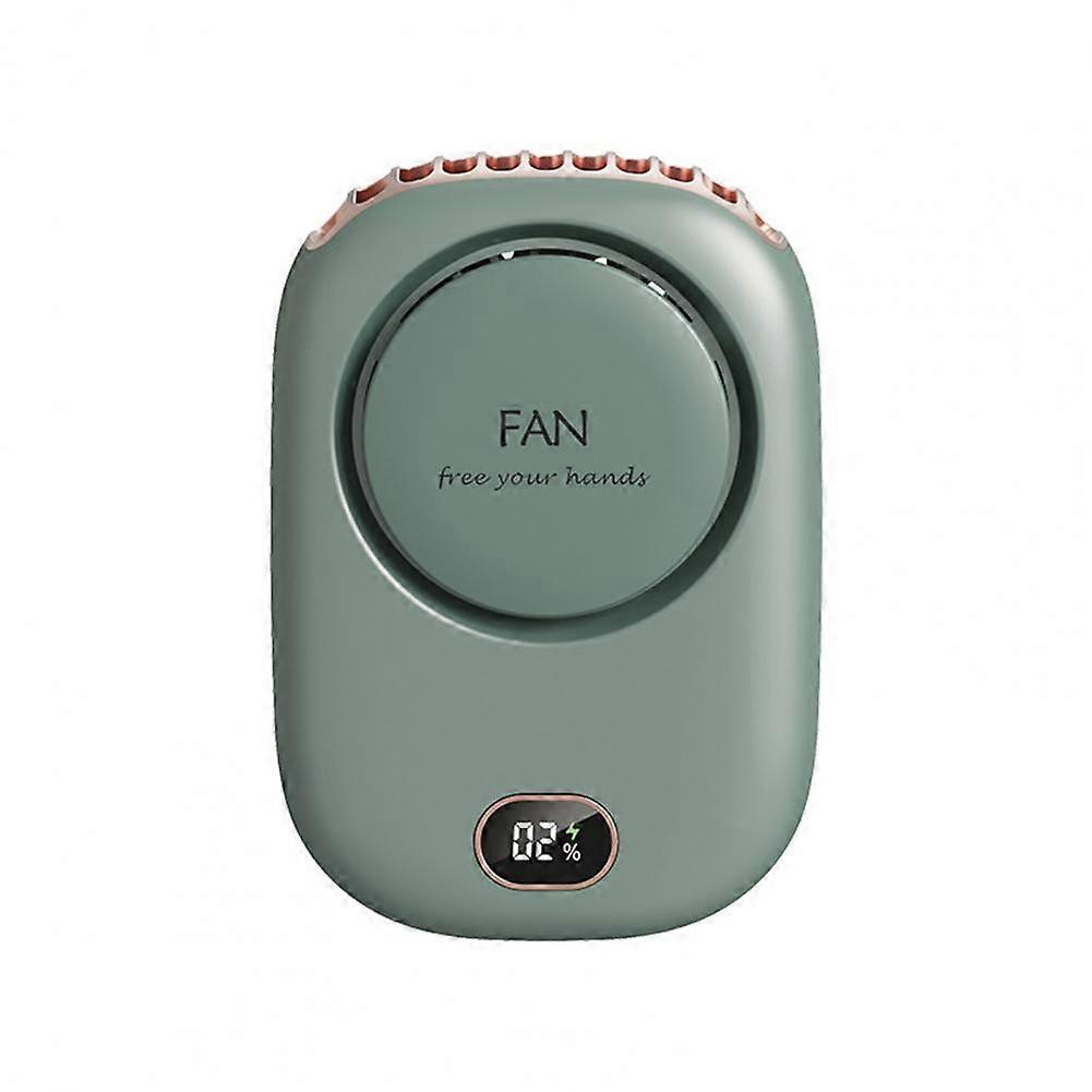 Summer Cooling Fan Mini Lazy Personal Wearable USB Rechargeable Neck Hanging Handheld Fan Outdoor Travel Cooler Ventilador