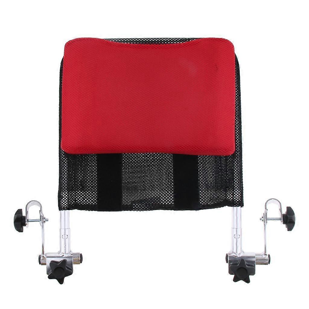 Adjustable 16"-20" Wheelchair Head Rest Support Cushion Backrest Pillow Red