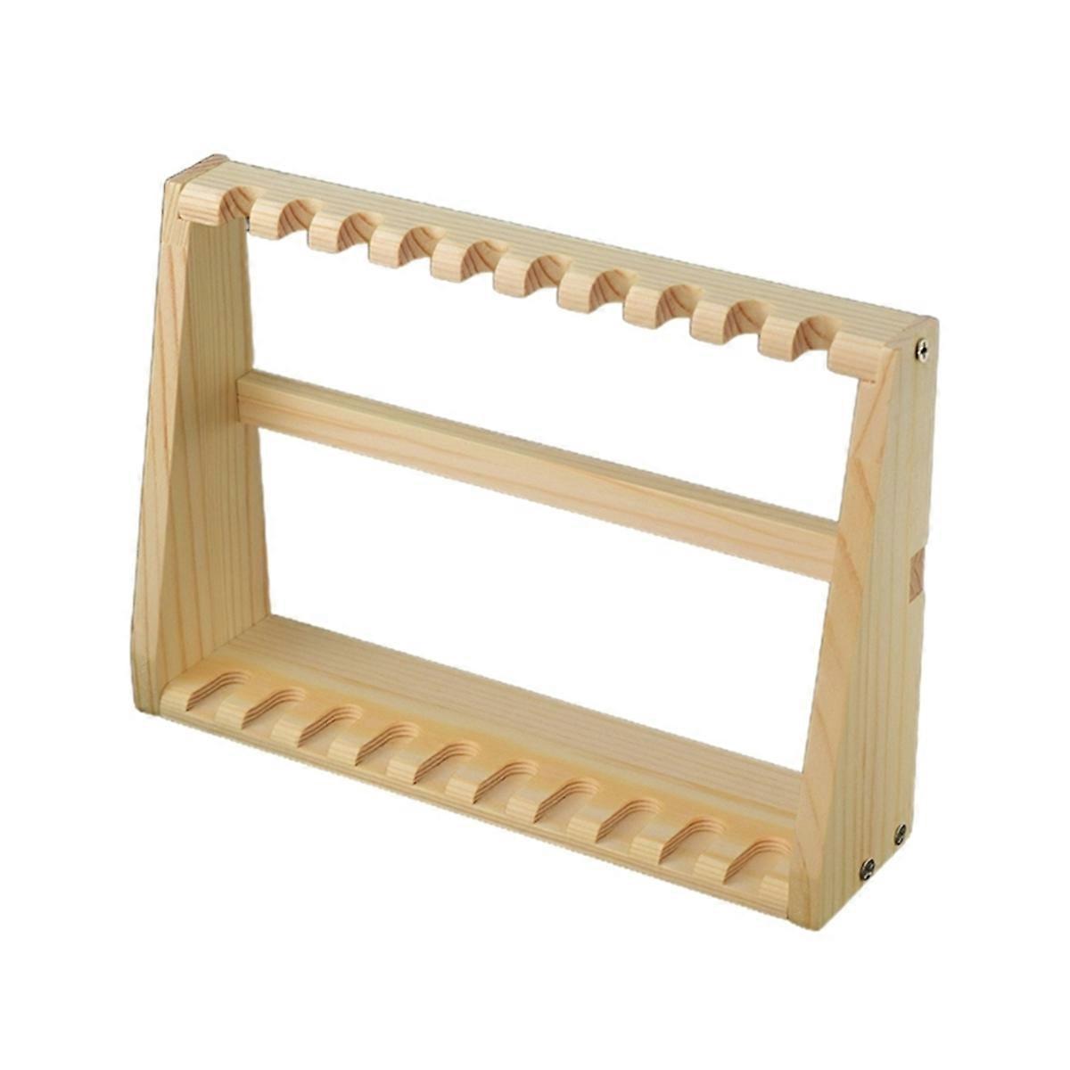 Mini Sword Display Stand Weapon Storage Wooden Decorative Stand Crafts Display Stand A