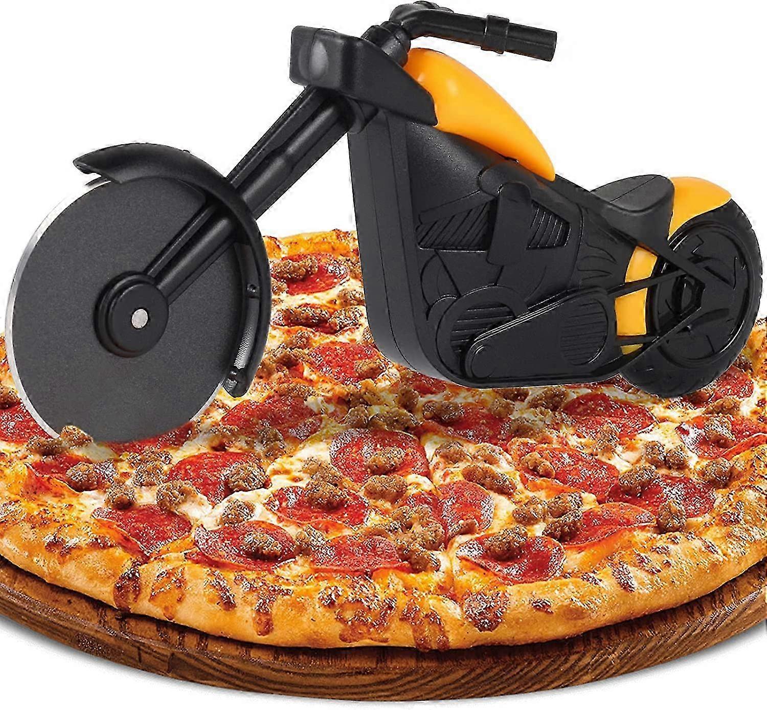 1 Stück Motorrad-Pizzaschneider