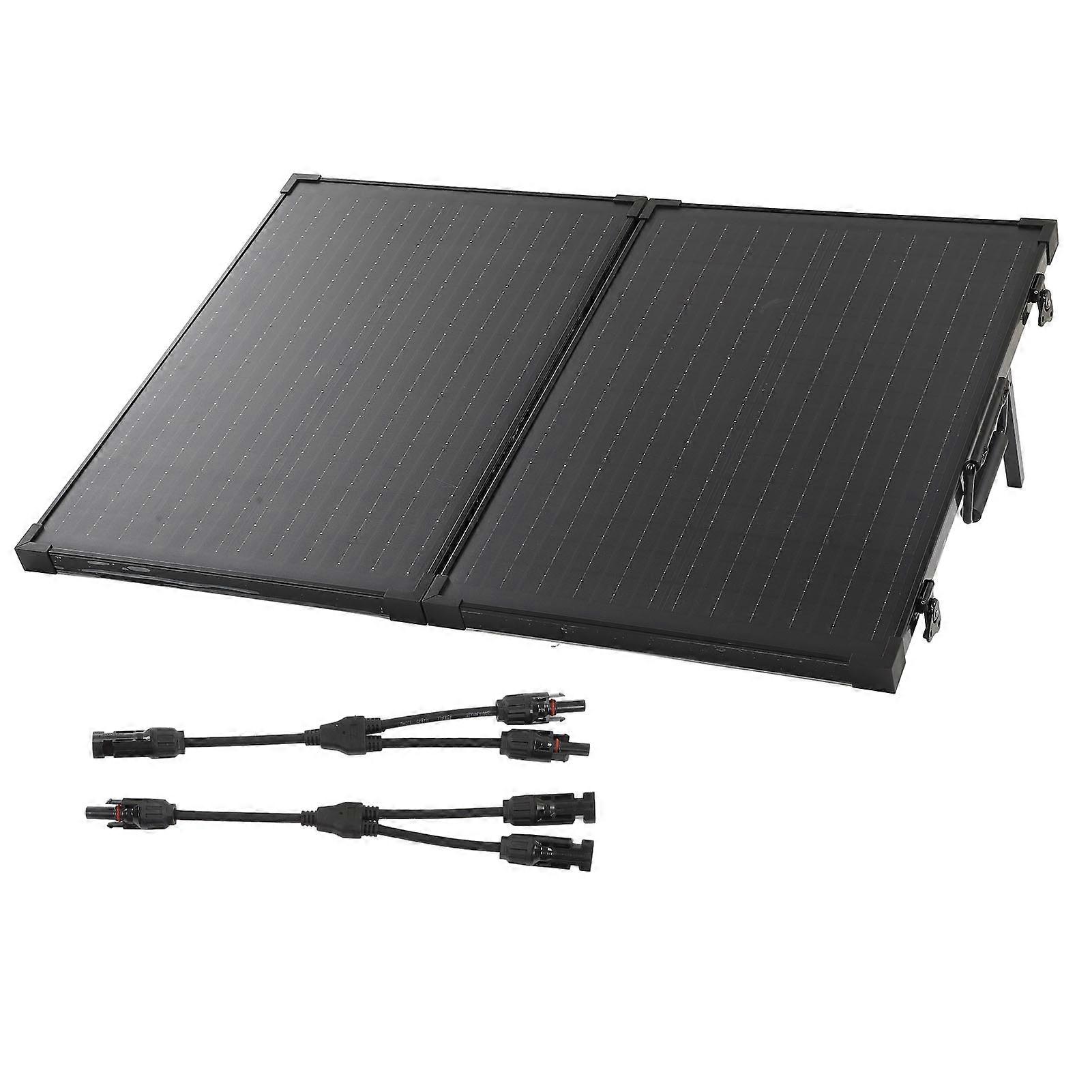 Foldable Panel High Efficiency IP65 Portable Folding Solar Generator Charger with Bracket for Power Station