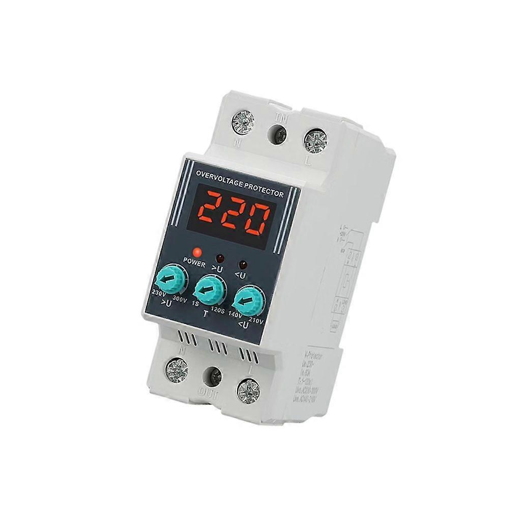 Voltages Output Stabilizer Adjustable 63A Protector for Home Office Appliance