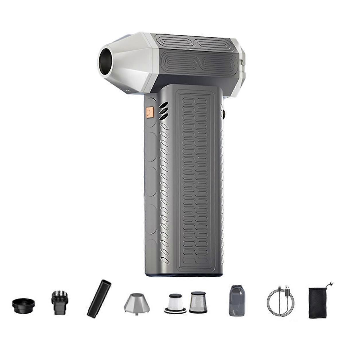 Air Blower 130000RPM TurboFan Mini Turbo Jet Fan Brushless Motor Handheld Duct Fan Portable Charging