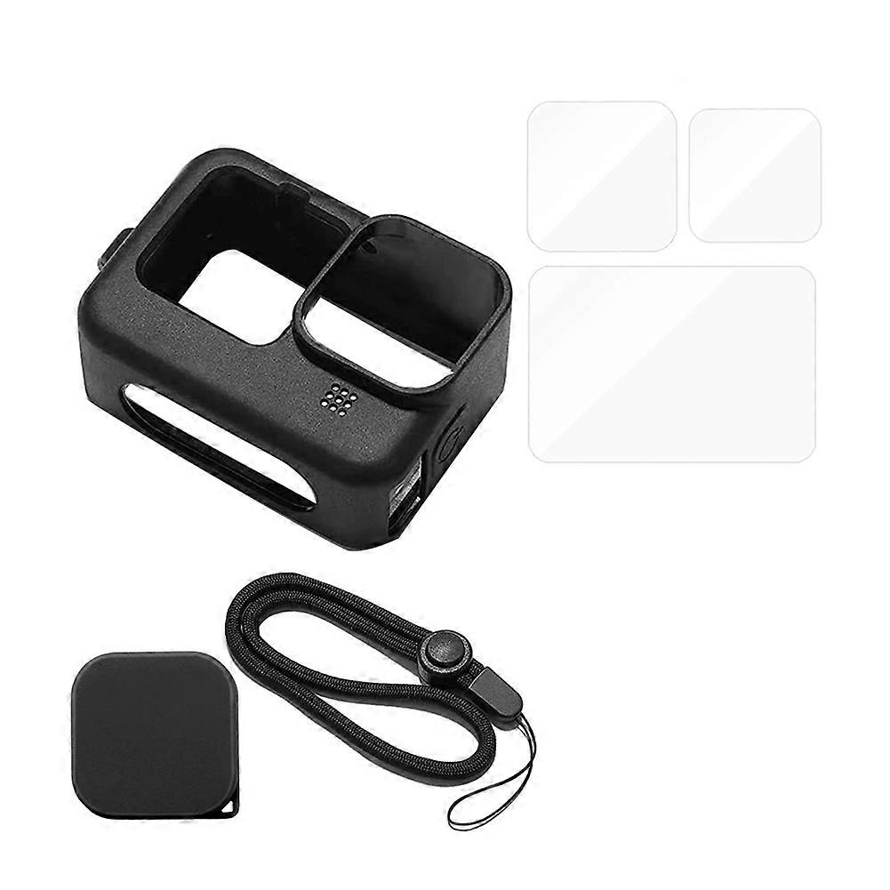 Silicone Case for Hero 12 11 10 9 Black