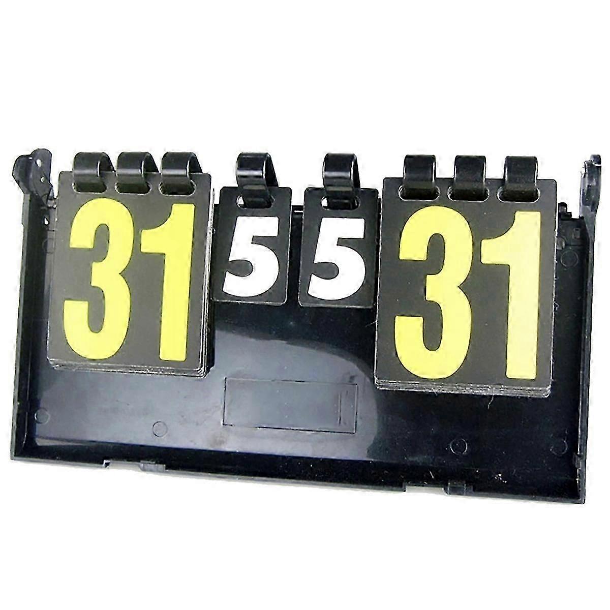 Flip-Page Scoreboard, Billiard Scoreboard, Table Tennis and Badminton Game Flip Scoreboard