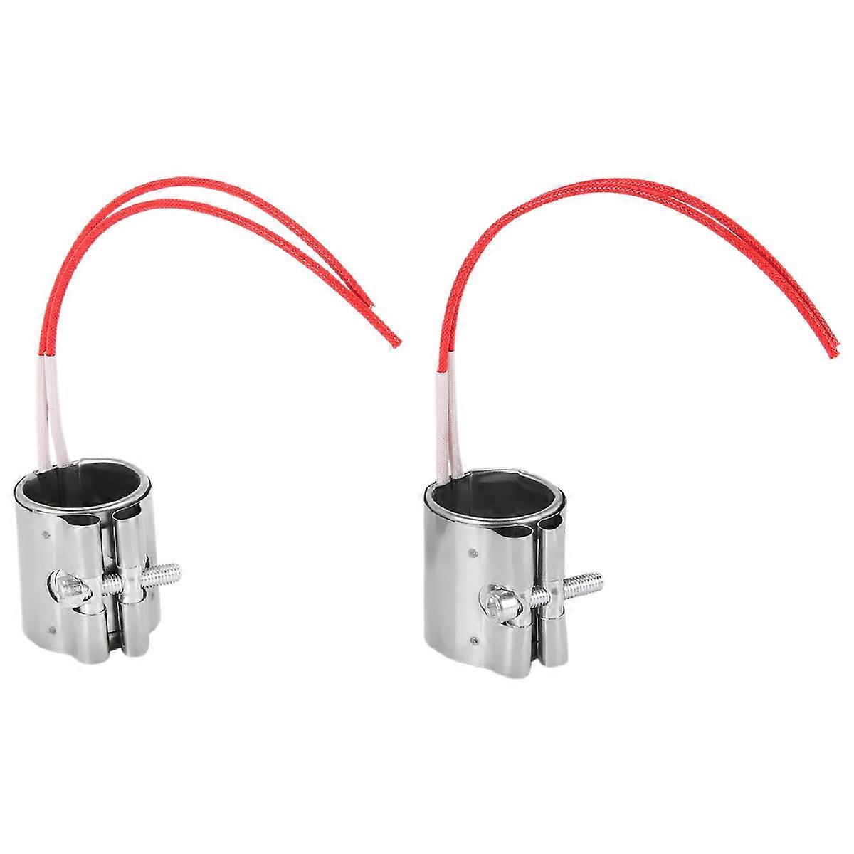 2PCS/Lot θερμαντήρας ζωνών μαρμαρυγία 35X45mm 220V 150W θερμαντικά στοιχεία ανοξείδωτου για το πλαστικό Μ