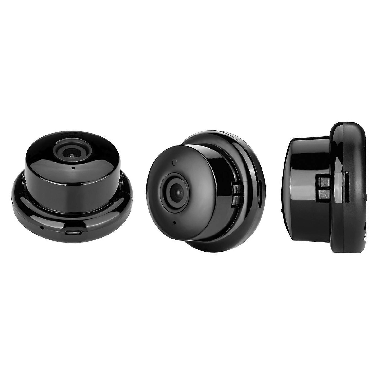 1080P WiFi Home Security Camera 64GB SD Support Black Hook