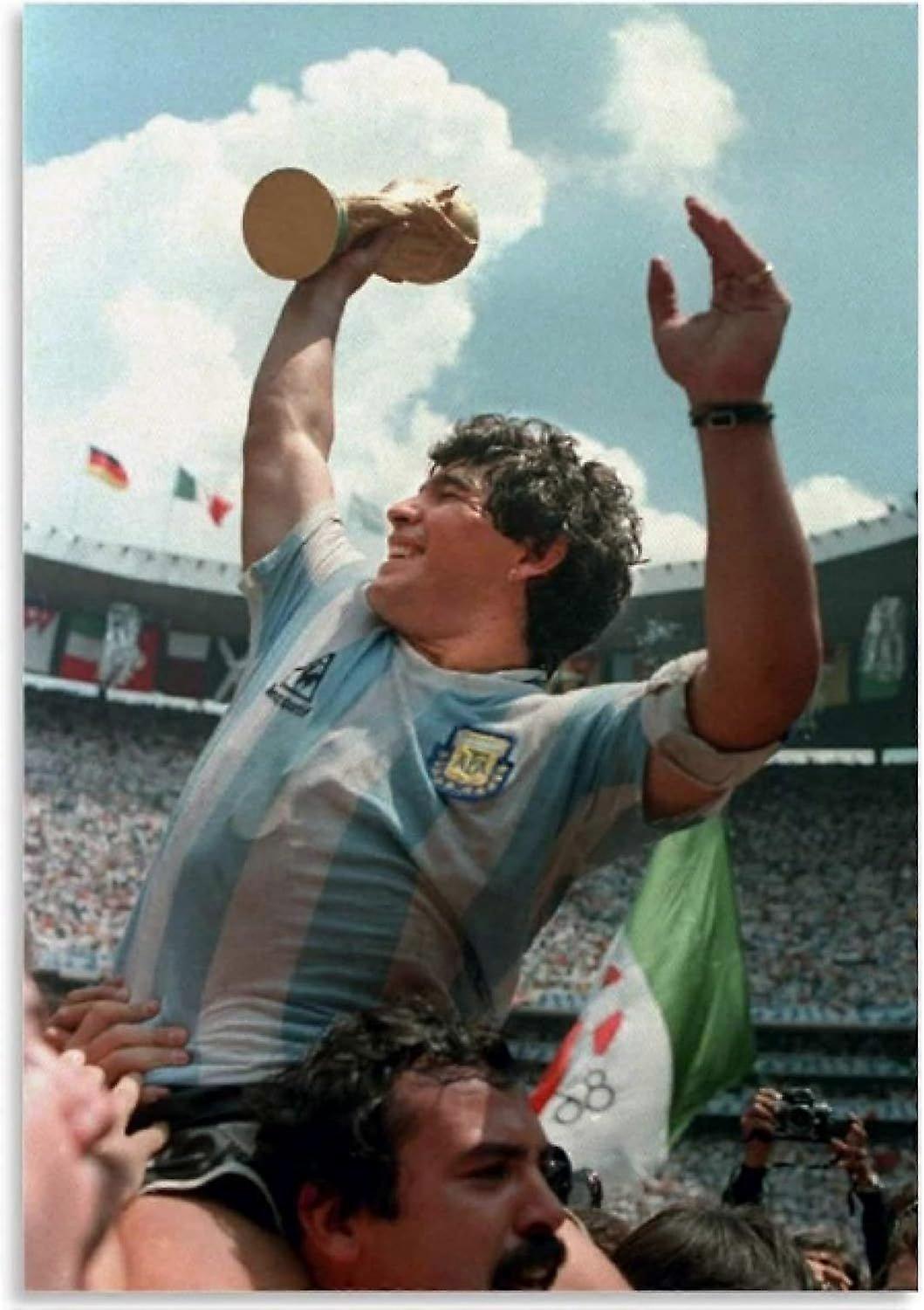 木製ジグソーパズル300/500/1000ピースディエゴマラドーナサッカースターパズル教育玩具大人の誕生日プレゼント