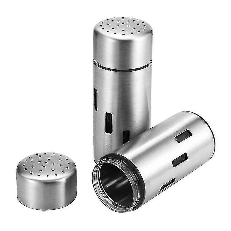2pcs Stainless Steel Seasoning Pot