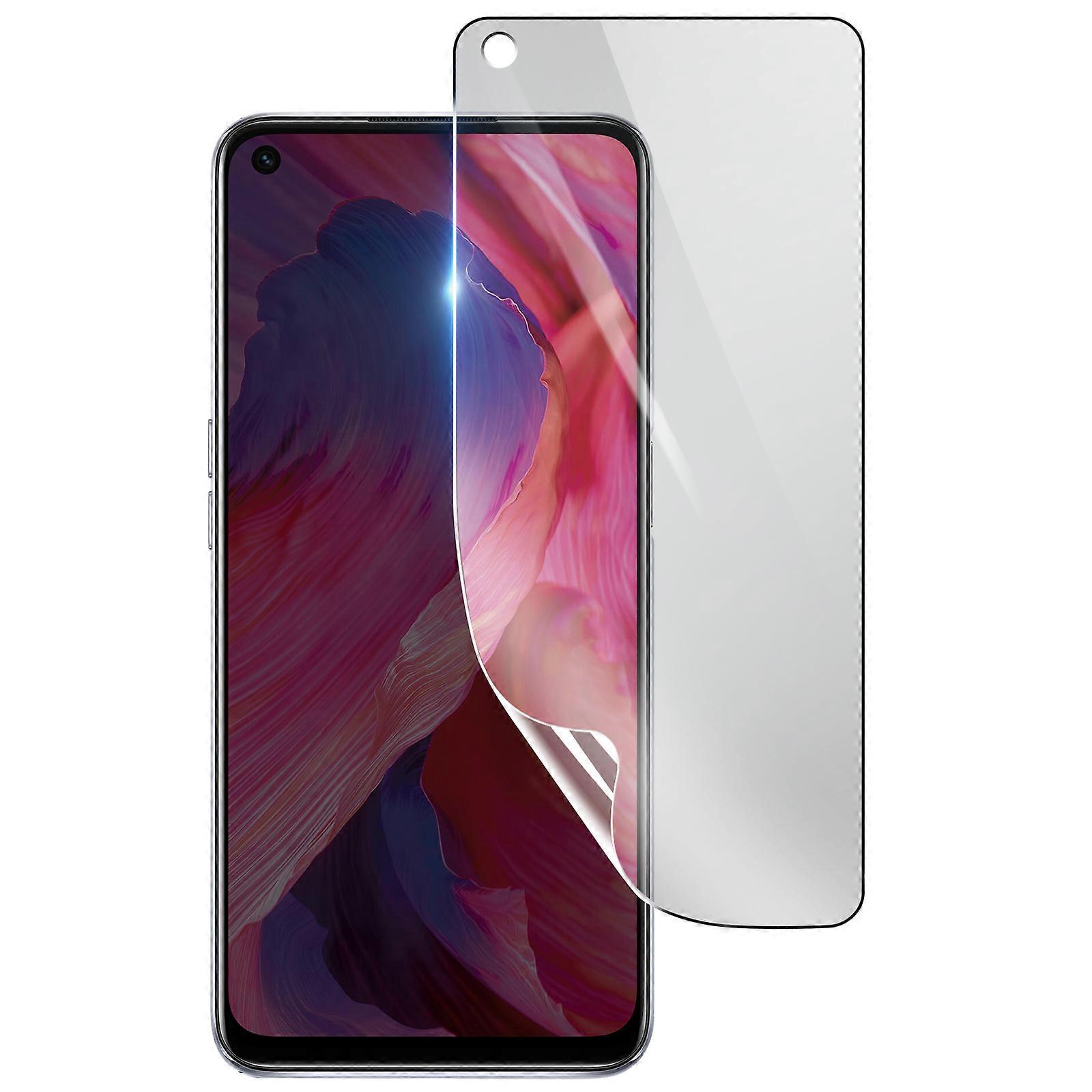 Shockproof Hydrogel Screen Protector for Oppo A74 5G, Transparent