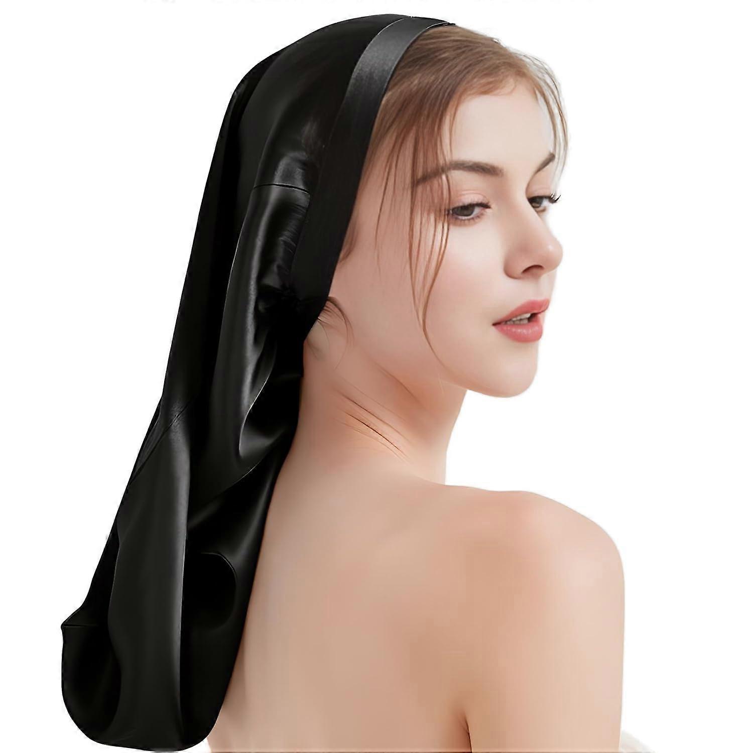 Pure Mulberry Silk Sleeping for Hat Curly Hair