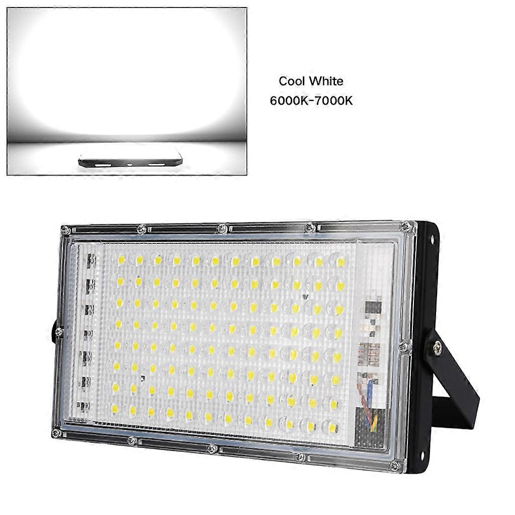 LED-Flutlicht 100W Außenfluter Weiß Warmweiß Außenstrahler Wasserdichte Straßenlaterne Gartenbeleuchtung