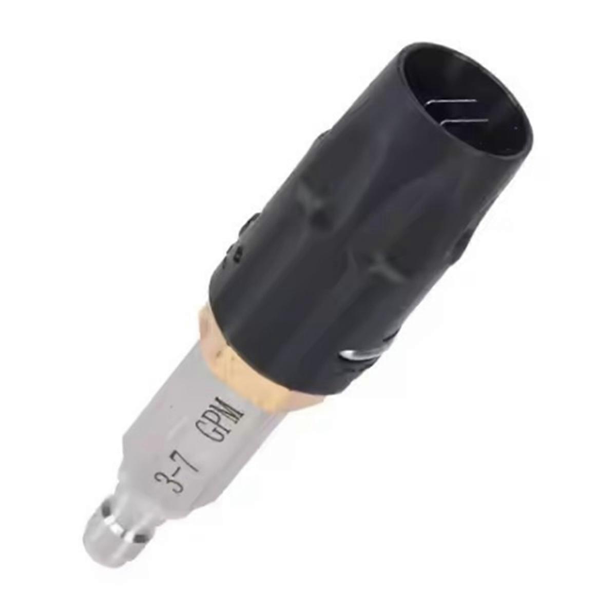 Adjustable Downstream Soft Wash Nozzle, Twist Nozzle 0 to 60° Spraying Pattern for Use with Pressure