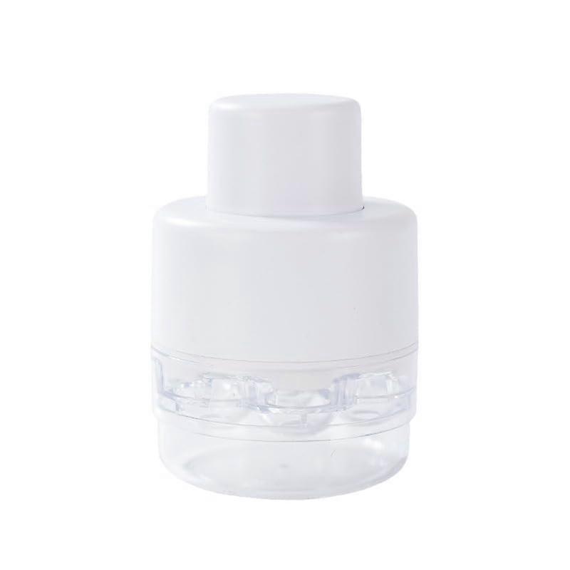 Cherry Pitter Tool with 7 Individual Holes for Fast Cherry Core Removal, White Cherry Pit Remover, Durable Design