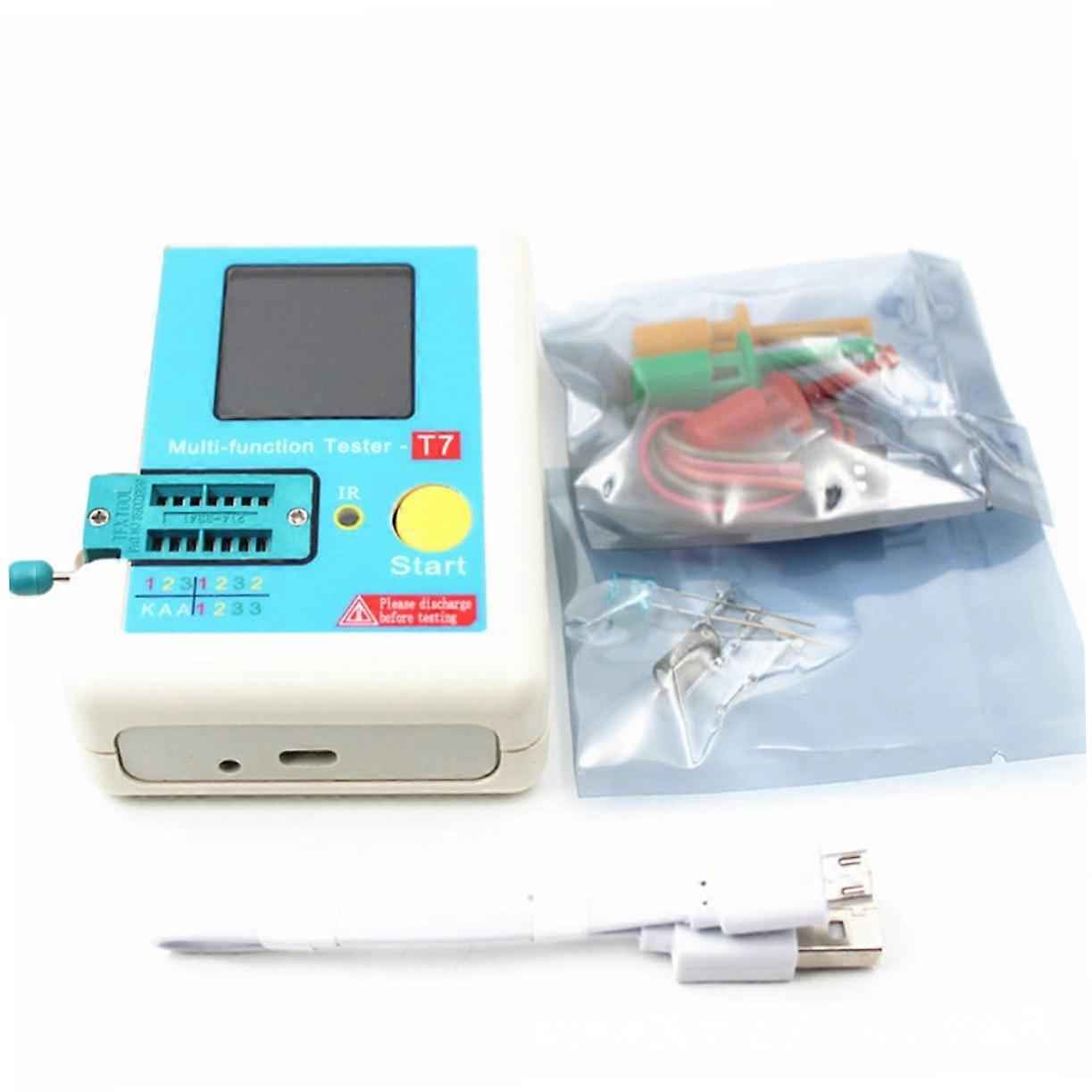 Full Screen Tester Professional Electrical Tester Tool Resistor for Capacitance Inductance Diode Waveform Detecti