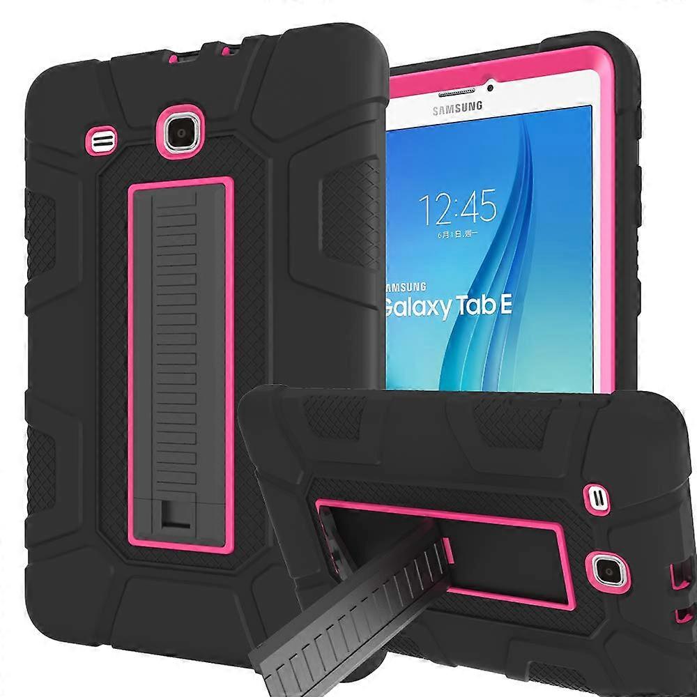 Case for Samsung Galaxy Tab E 9.6, Three Layer Hybrid Rugged AntiSlip Full Body Cover