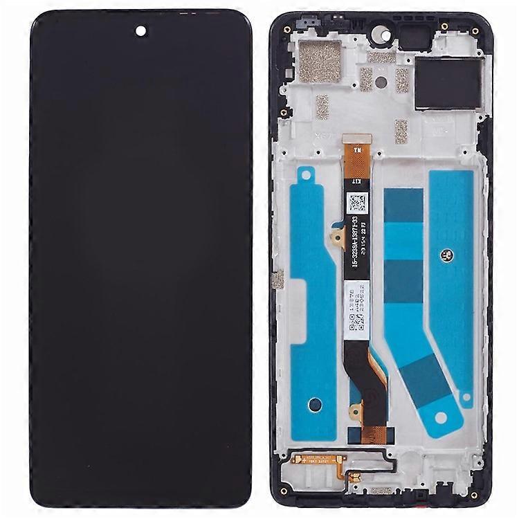 Pour Transsion Infinix Note 30 5G X6711 Grade C Écran LCD et numériseur Ensemble + pièces de cadre (sans logo)