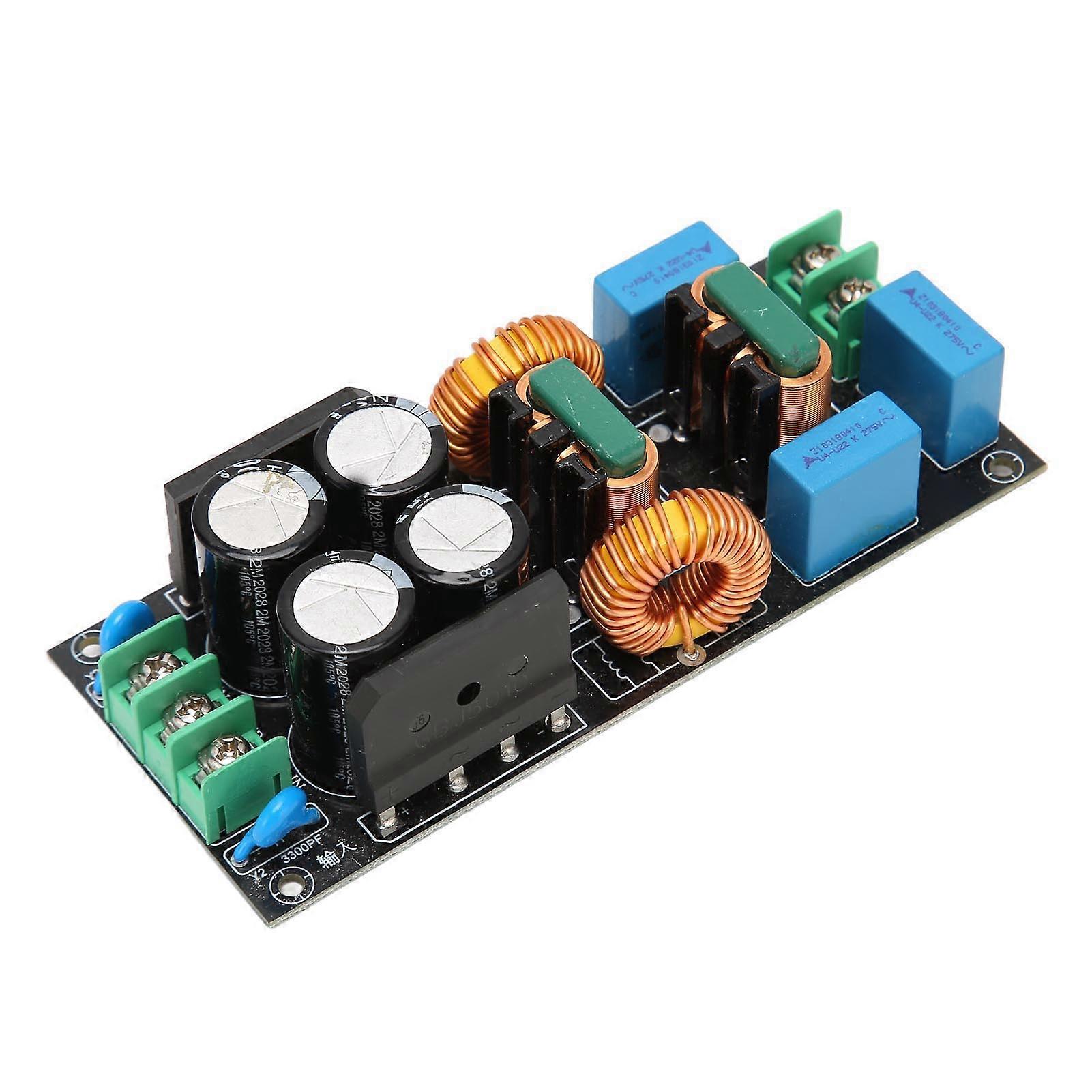 Supply Filter Board Professional Compact Durable EMI Suppression Module for Power Amplifier 10A