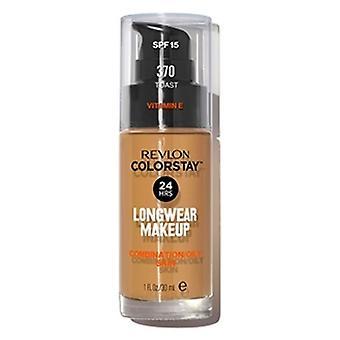 Fondotinta - REVLON - Colorstay - No. 370 Toast - 30ml - Pelle da mista a grassa