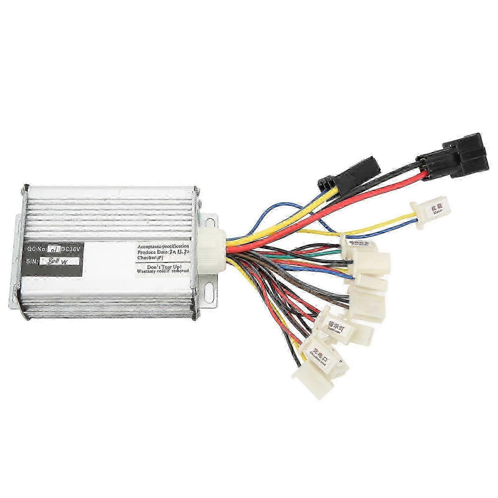 36V 800W borstelmotorcontroller voor elektrische fiets met overstroombeveiliging goed