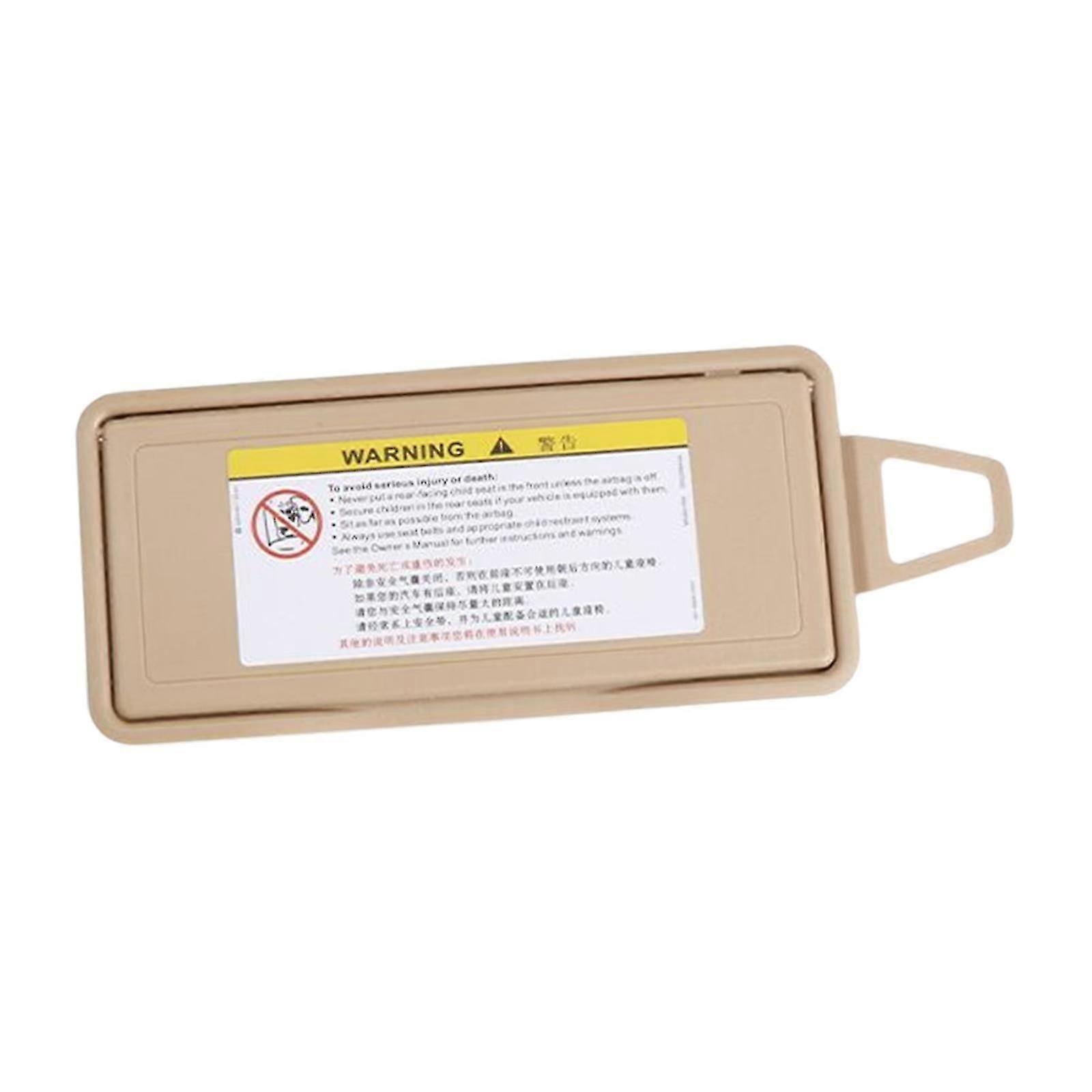 Solskjerm Speildeksel W220 Sort Venstre