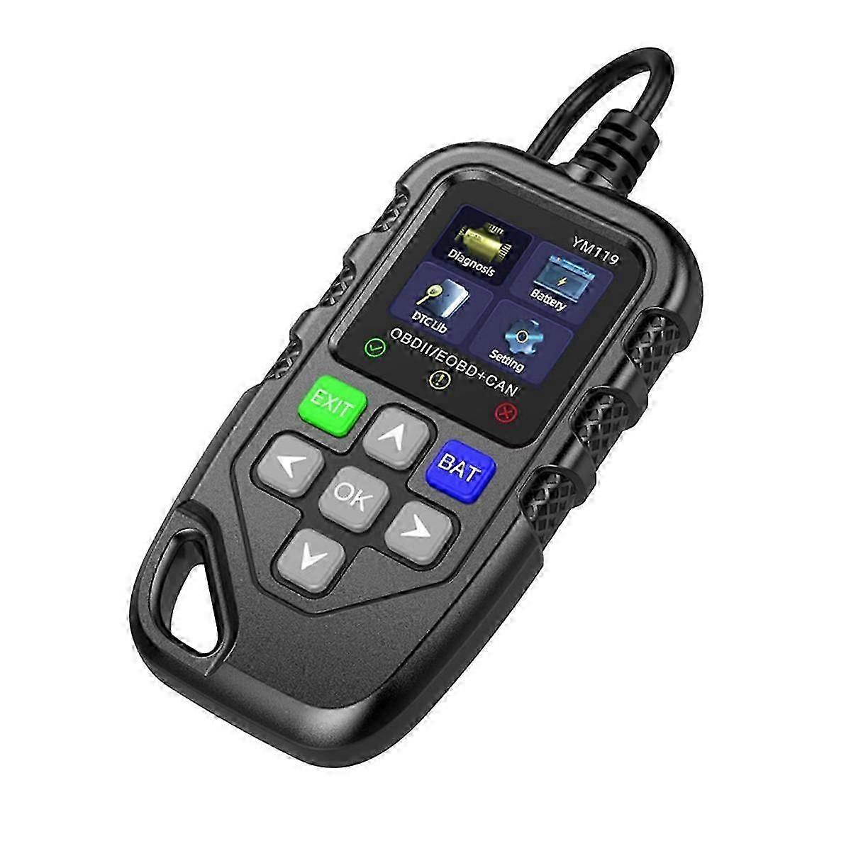 YM119 OBDII Scanner Diagnostic Tool OBD2 Code Reader Car Auto Diagnostic Tool Work compatible with All Cars