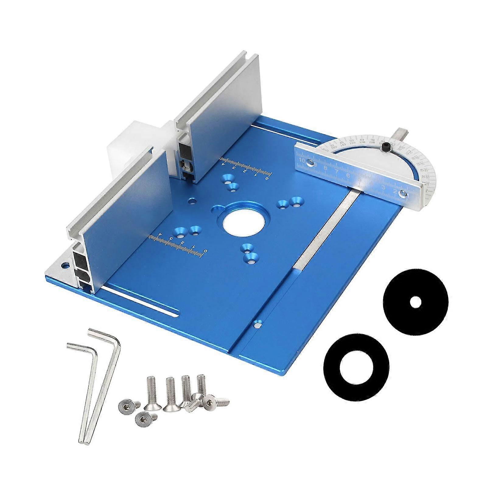 Aluminium Router Table Insert Plate Woodworking Benches for Trimming Machine
