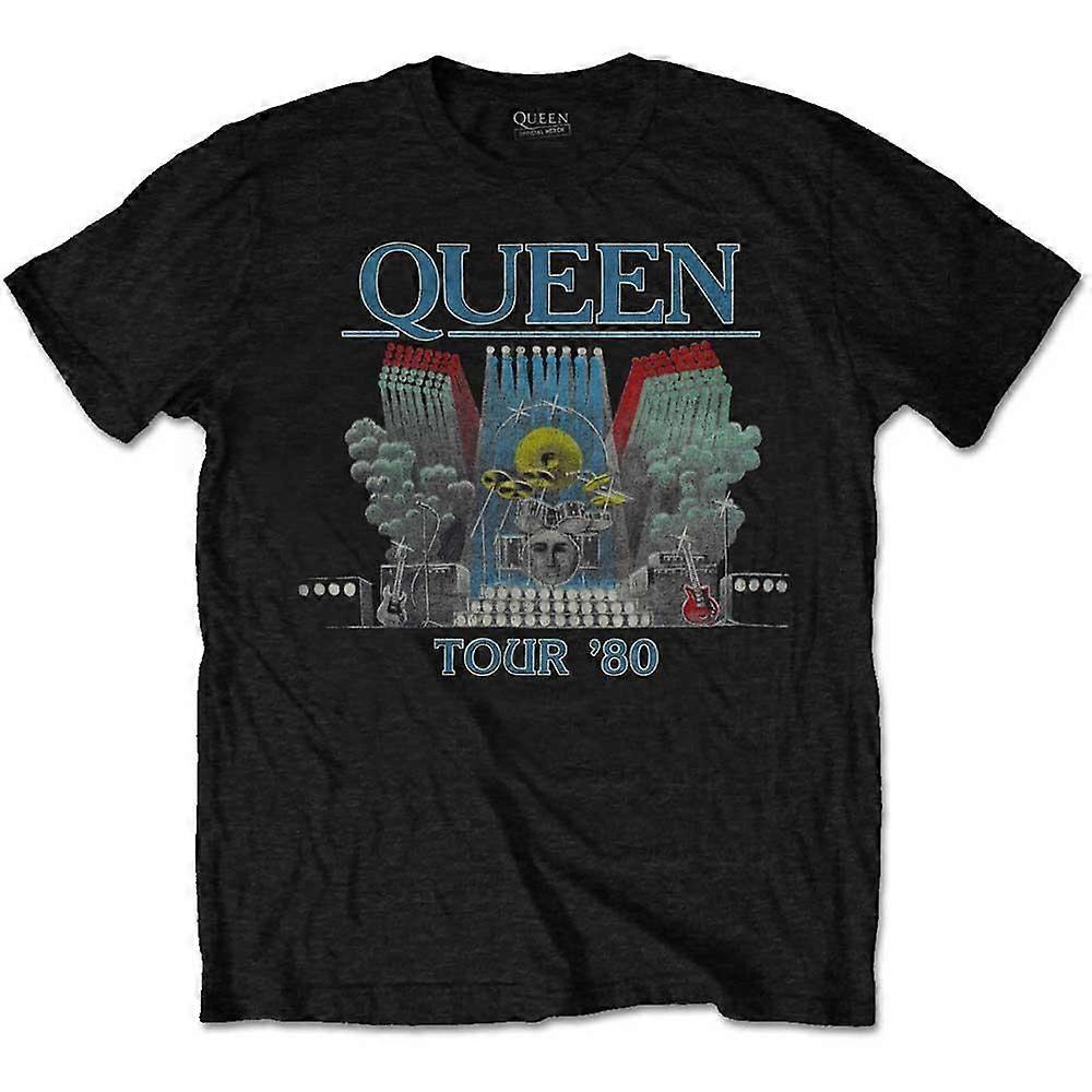 Ameri VINTAGE - 【新品】AMERIアメリ QUEEN TOUR´80 WHT TEE Queen Unisex Adult Tour '80 T-Shirt | Fruugo US