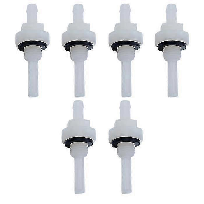 6pcs Gasoline Fuel Tank Gasket Filter Compatible With GX120 GX160 GX200 GX240 GX270 GX340 GX390 Engine -cdsx