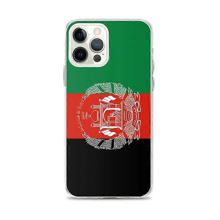 iPhone Case - Afghanistan - Flag - Soft - Multicolored - Compatible with iPhone 12 Pro Max