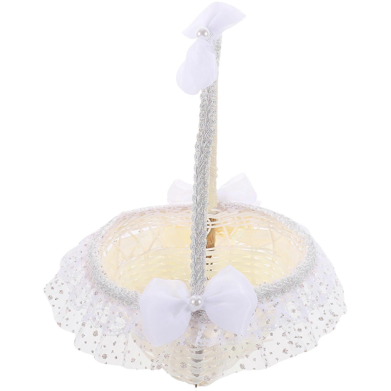 Stylish Wedding Accessory Basket, Perfect for Elegant Celebrations