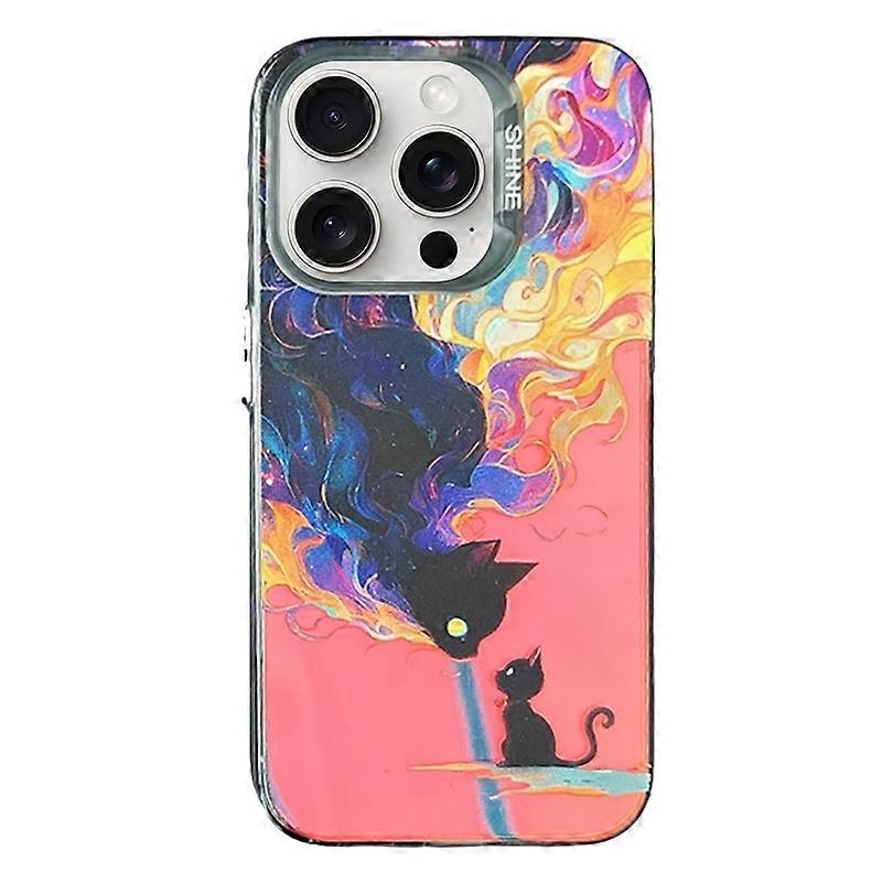 Laser Cat PC Shockproof Phone Case