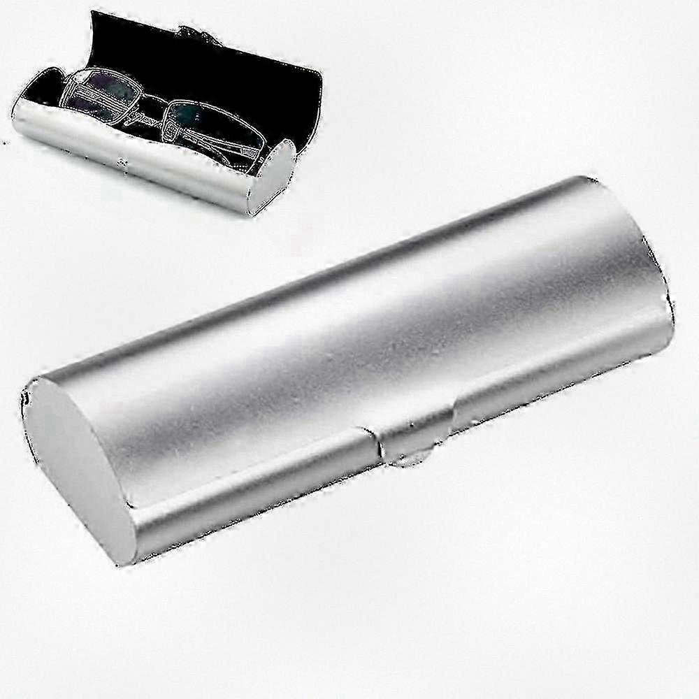 Aluminum Eyeglass Case - Hard Shell Glasses Case for Nearsighted Spectacles Suitable for Various Brands