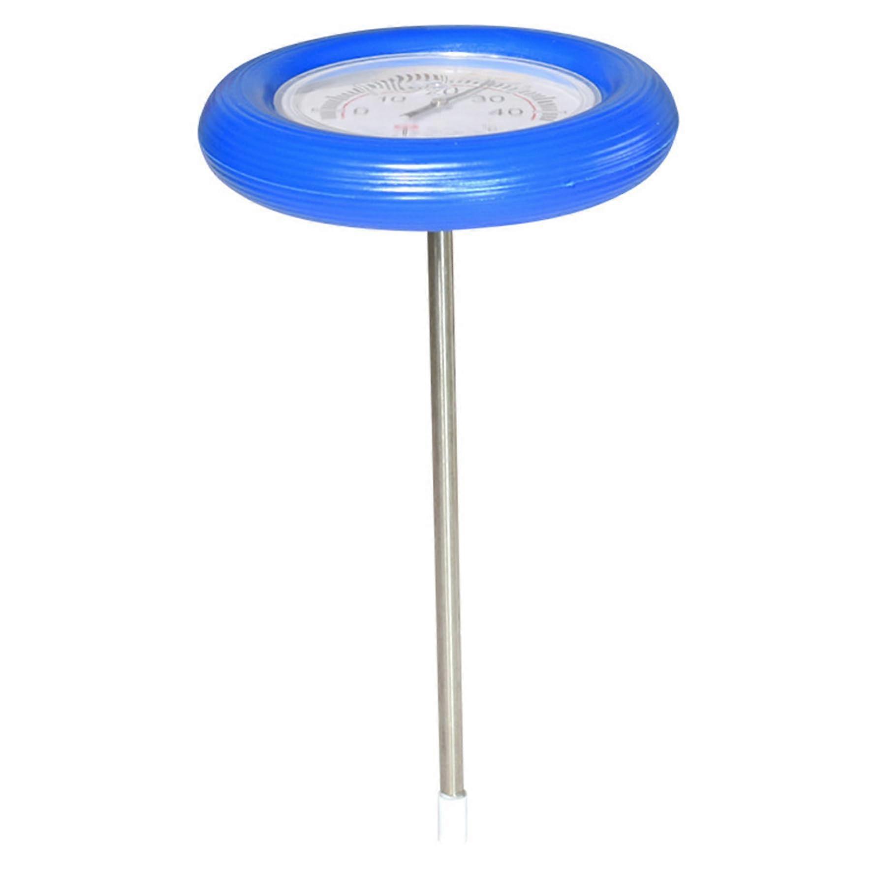 Pool Thermometer 7 x 12 040 °C Stainless Steel Swimming Pool Thermometer with Easy Reading Scale Temperature Meter Fish Tank
