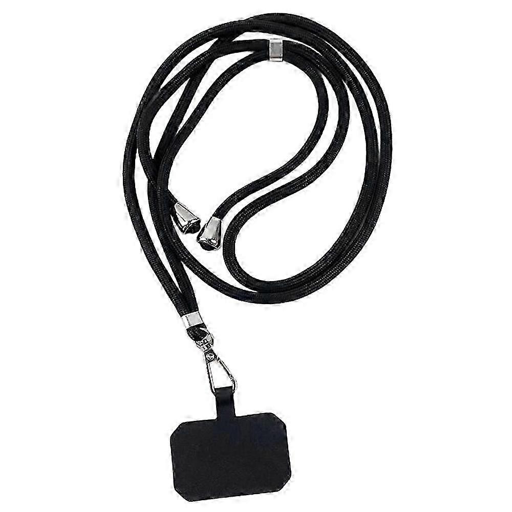 Crossbody Cell Phone Lanyard 5mm Thick Polyester Adjustable Neck Strap with Tether Tab,Total