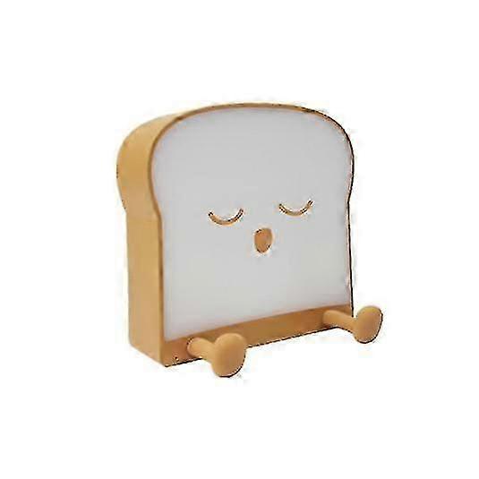Wiederaufladbares LED-Toast-Nachtlicht mit Timer zum Einschlafen