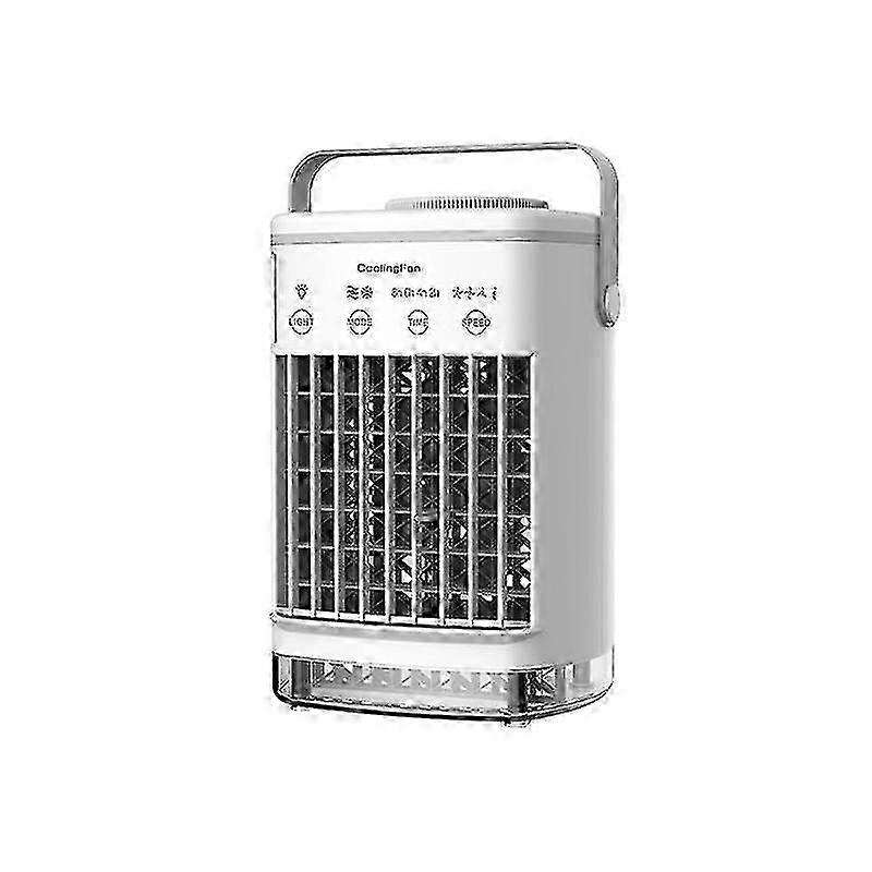 Mini Cooling Fan USB Air Conditioning Fan Small Cooling Fan Mist Fan Desktop Cooling Fan