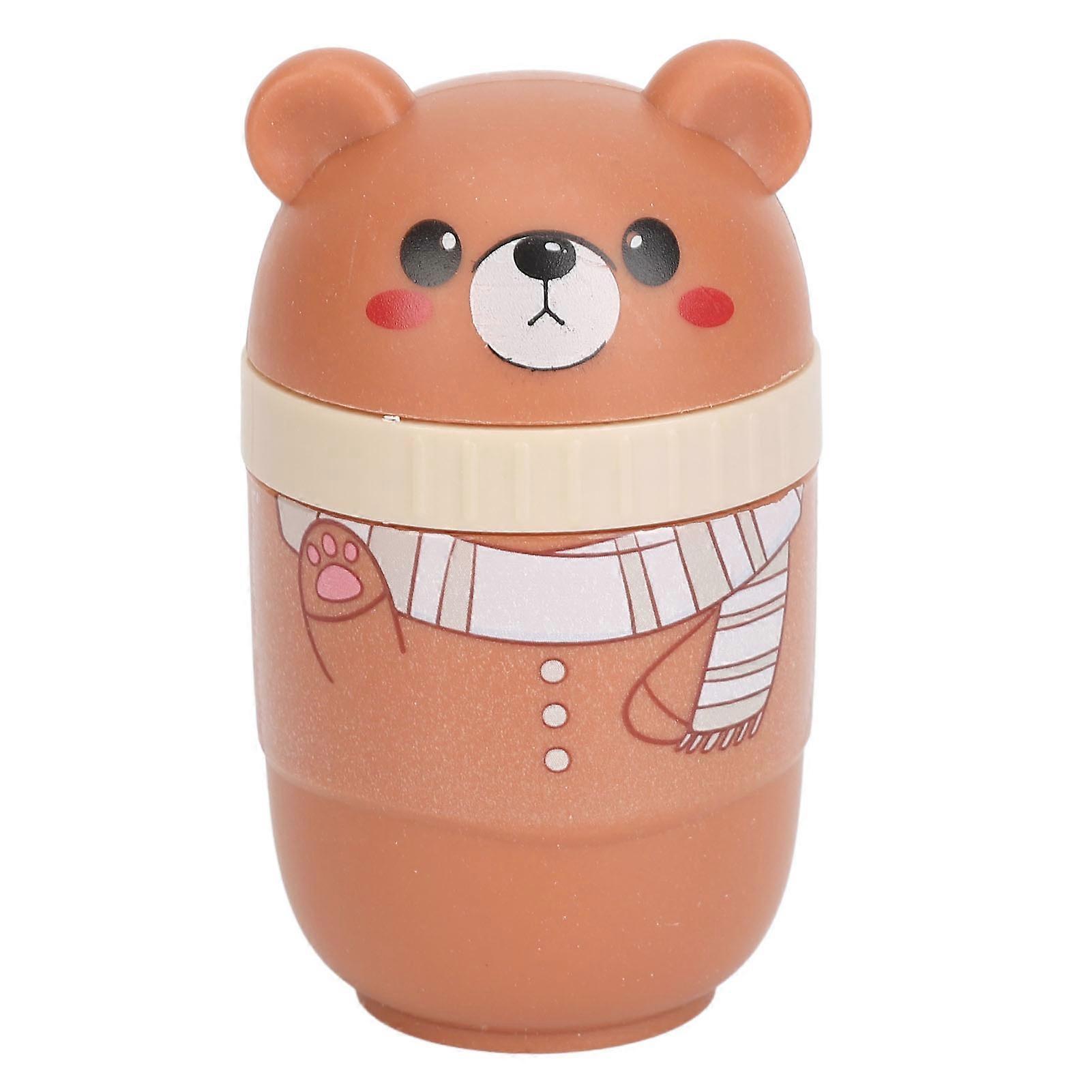 240pcs Disposable Ear Floss with 10ml Solution, Mint Flavor, Cute Bear Shaped Box, for Odor Removal