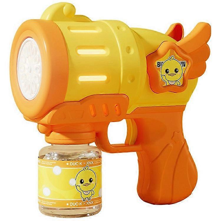 333-18 Bubble Machine Toy Electric Handheld Automatic Multi-Hole Bubble Gun for Kids