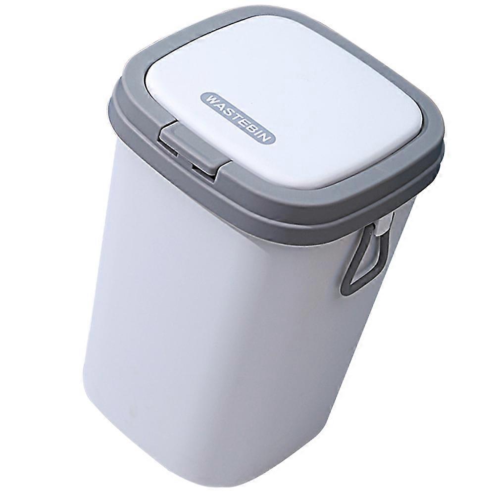 Type Trash Bin with Lid – Stylish & Space Saving Household Waste Container for Kitchen, Bathroom & Office Use
