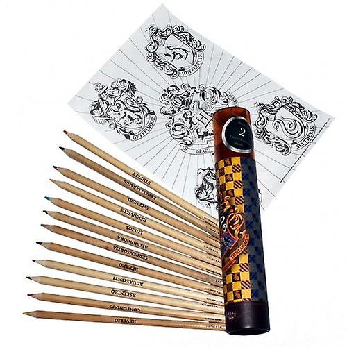 Harry Potter Official Colouring Pencil Tube