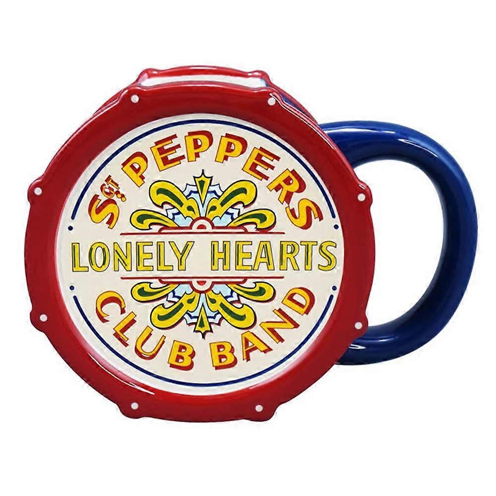The Beatles Sgt Pepper Drum Novelty Mug