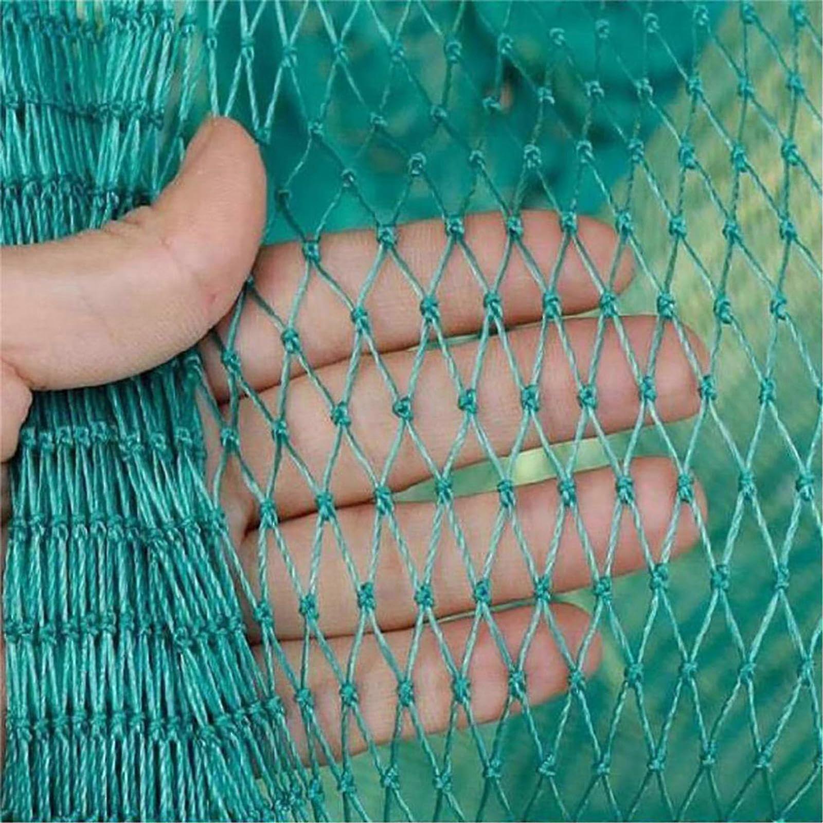Bird protection net Fine mesh Cat net Window Without drilling Bird net Balcony 1.5 x1.5cm large for farms Viticulture and orchard,1x10m