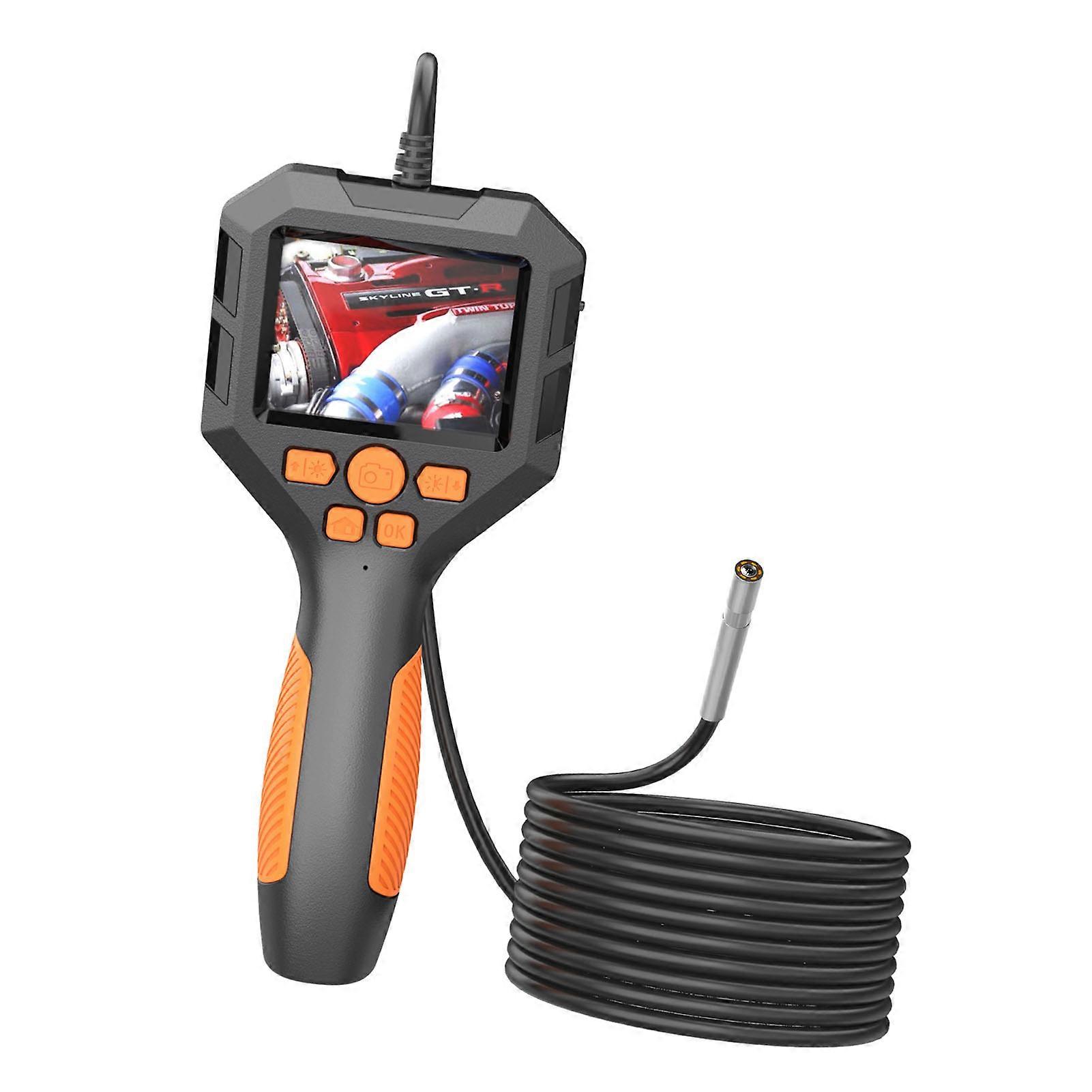 Industrial Endoscope 1080P Digital Borescope IP68 Waterproof Snake Scope Camera Electronic Camera Video Picture Taking Handheld Inspection Camera wit