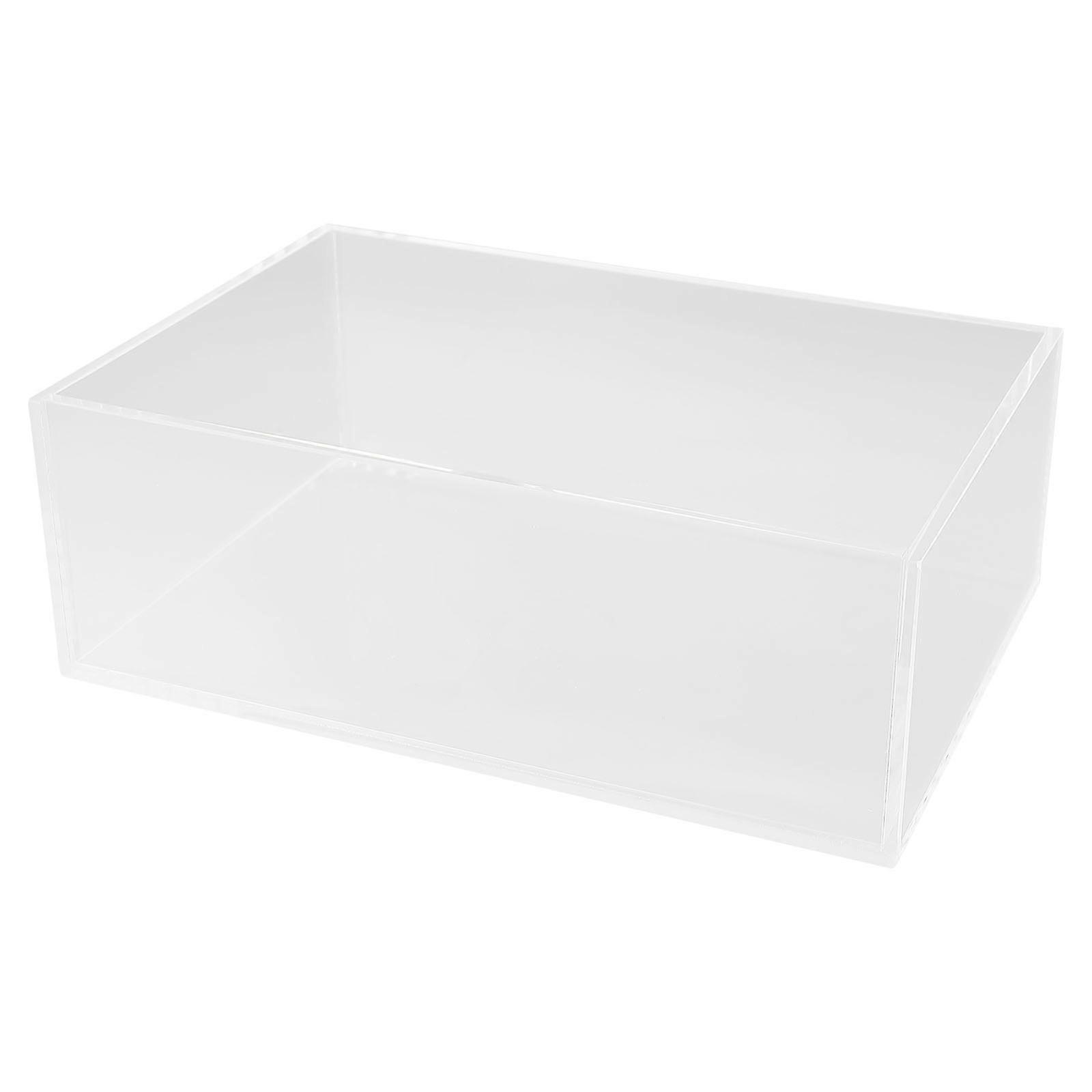 Transparent Hamster Bathtub for Gerbils and Dwarf Hamsters Easy to Clean & Durable Pet Bathing Container for Small Animal Hygiene and Play