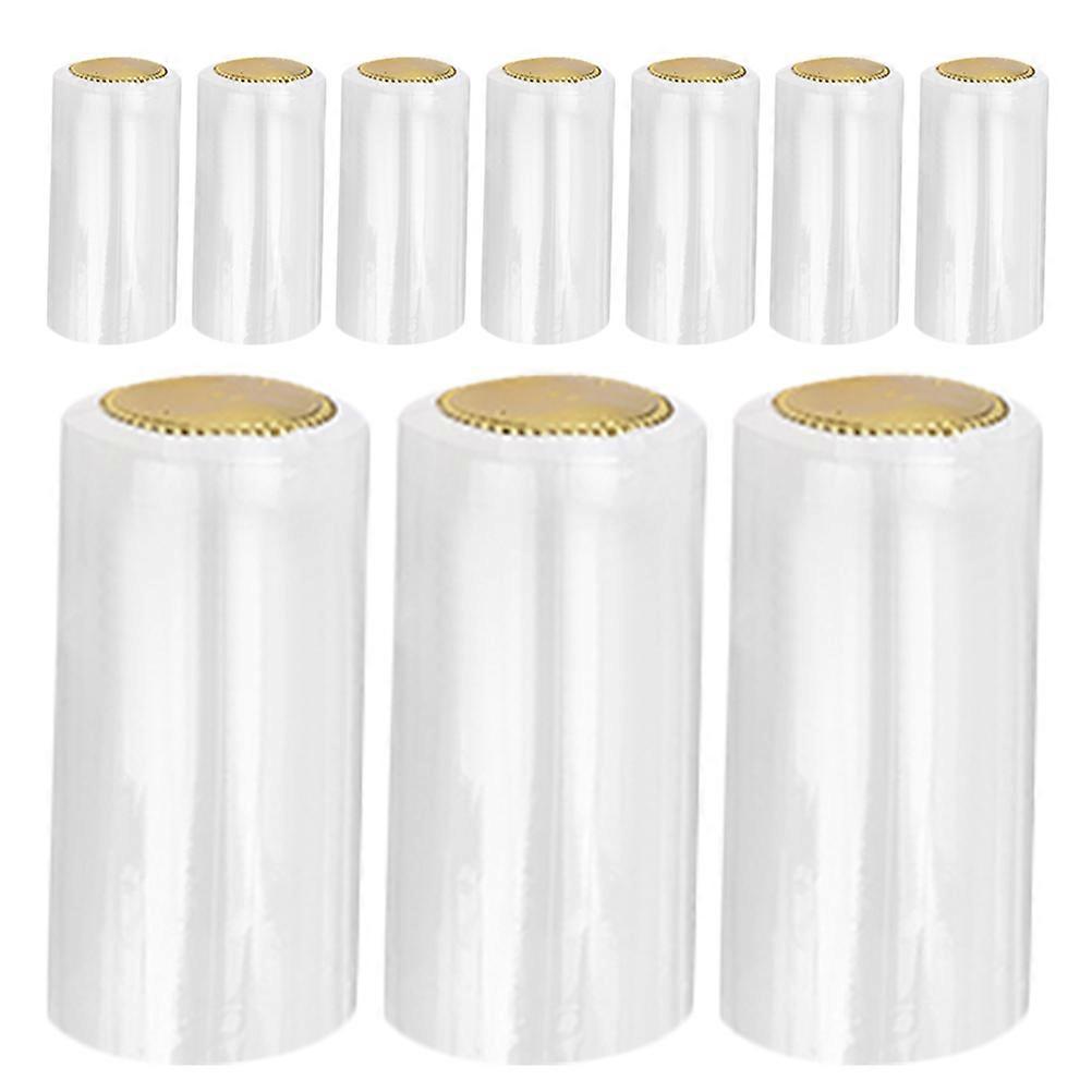 Sealing Caps Shrink Wrap Caps For Bottles Prevent Leaks Cylindrical 200Pcs