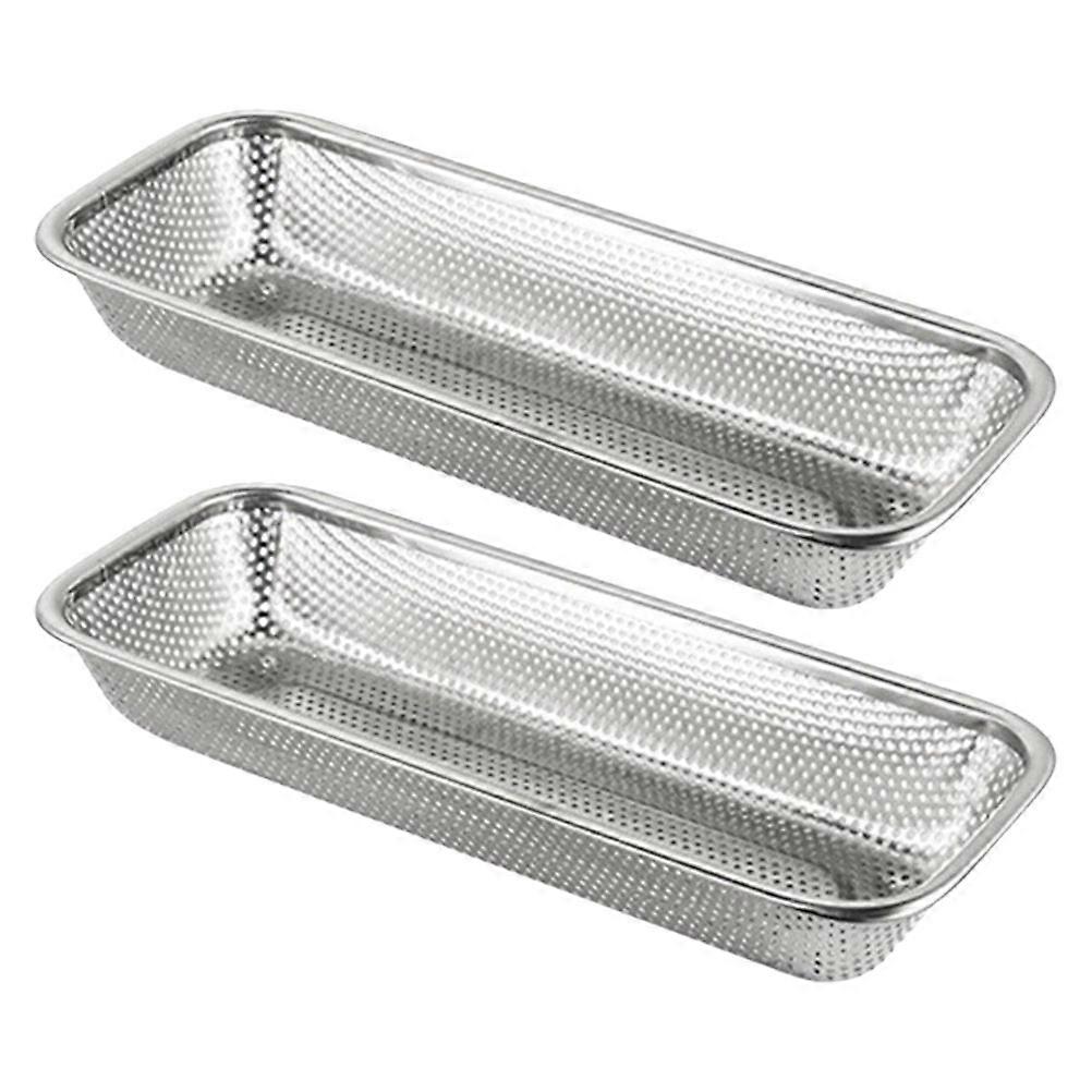 Besteckkasten Besteckhalter Geschirrspüler Besteckkorb Arbeitsplatte 2er Pack