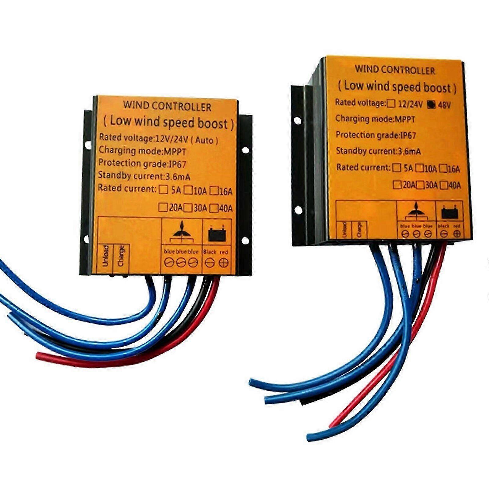 MPPT Wind Generator Wind Charge Controller 12V/24V/48V Wind Power Controller FP Edition 0619